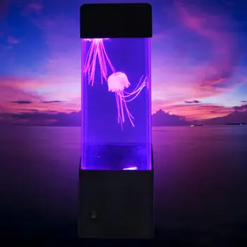 LED Millimallikas Akvaariumi Lampi Öö-Öö, Valgus-7 Värvi muuta Hämmastav Led Lamp, millel on Peen Tantsu Millimallikas Meeleolu Tuled