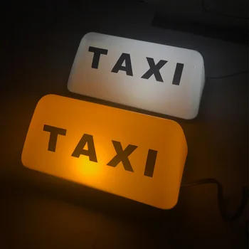 Led Universaalne Cab Signaal Lamp ABS Särav Auto Veekindel COB Katuse Märk Näidik Tarvikud Takso Top Light 12V