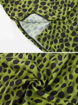 Leopard Printida Naiste Midi Seelikud Kõrge vöökoht Tõmblukk Beach Vabaaja Vaierid Daamid Tüdruk Kõrge split Streetwear Riided Suvel 2020
