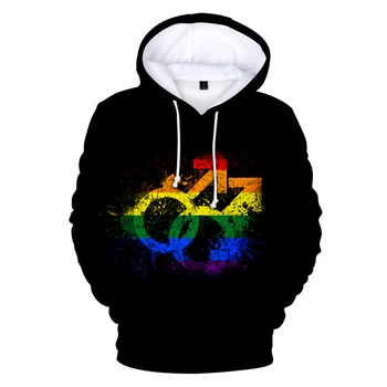 LGBT Armastus 3D Hupparit Mehed/naised LGBT pride Mood Hip-Hop Uus Kuum Dressipluus Homo-ja TRANSSEKSUAALIDE Lipu Vabaaja Riided 4XL