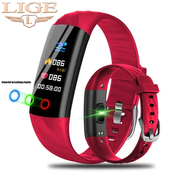 LIGE Smart Watch Naiste IP68 Veekindel Sport Käevõru Smart Fitness Tracker -, vererõhu -, Südame Löögisageduse Monitor intelligentne Vaadata