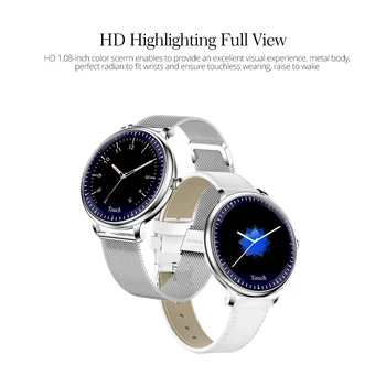 LIGE Uus Luksus mood naiste smart watch Ring Ekraani smartwatch Tüdruk Südame löögisageduse monitor Sport veekindel reloj inteligente