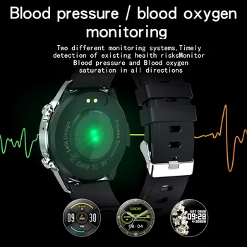 LIGE Uus Meeste Smart watch Südame löögisageduse, vererõhu -, tervisespordi-vaata IP68 veekindel Luxury smart watch Mees iOS Android