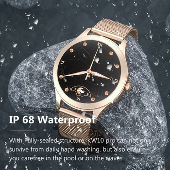 LIGE Uus Mood Smart Watch Naine, Mood Vaata Südame Löögisagedus Puhkeolekus Seire Android, IOS IP68 Veekindel Daamid Smartwatch