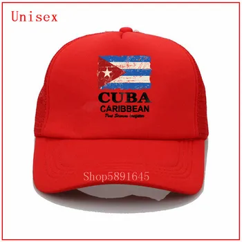 Lipu Kuuba Kuuba Lipu müts plastikust kilp õled müts naiste hobusesaba baseball cap meeste müts pesapalli Moe Viimaseid populaarsus