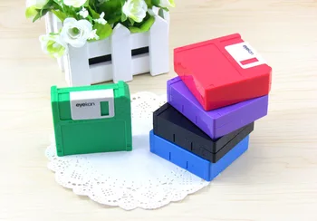 LIUSVENTINA DIY Vaik Armas Floppy Disk kontaktläätsede Puhul Peegel Box Konteiner Värvi Läätsed Sünnipäeva Kingitus Tüdrukud Poisid