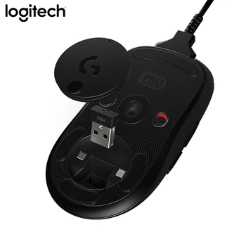 Logitech G Pro Wireless Gaming Mouse Top ESports Hero16K Andur, RGB Valgustus Traadita Laadimise Dual Lightspeed