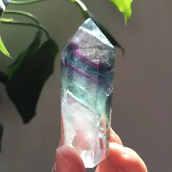 Looduslik fluoriidimaardlat quartz crystal võlukepp punkti rieki tervendav kodu kaunistamiseks