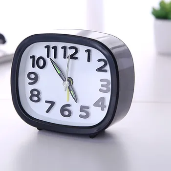 Loominguline Äratuskell Ristküliku Väike Voodi, Kompaktne Reisi Kvarts Piiks Osuti Kella Kaasaegne Disain Kellad Reloj Despertador 19JAN24