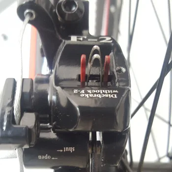 Lukk Üldine mägi jalgratta piduri komplekt ketaspidur koos esi-taga Paksus mehaaniline joont tõmmates jalgratta piduri osad