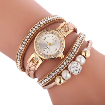 Luxuy Ilus Naiste kellad Mood Käevõru Watch Daamid kella Ring dial Orologio da donna unikaalne Damenuhr B50