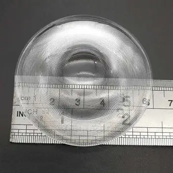 Läbimõõt 60mm PMMA Fresneli läätsest Ring Akrüül Luup-Objektiivi VR Glassses Objektiivi Fookuskaugus on 25-80mm 2TK