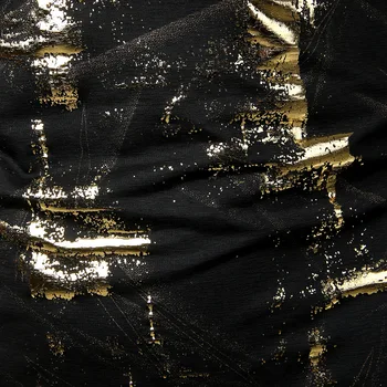 Läikiv Kuld Pruunistavate Print T-särk Meestele 2020 Brand New Lühike Varrukas, V-Kaelus T-Särk Meestele, Hip-Hop Club Partei Etapp Riided Camisetas