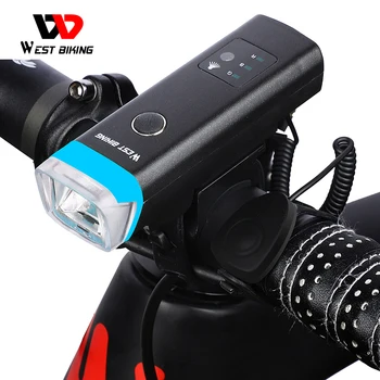 LÄÄNE-BIKING Ees Jalgratta Valgus Smart Induktsiooni Laadimine USB Esitulede LED Jalgratta Valgus Sarv Veekindel Jalgrattasõit Taskulamp