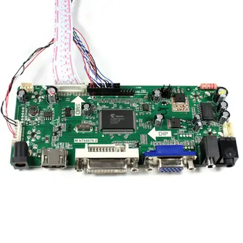 M. NT68676 Juht Pardal Komplekt HB156WX1-100 HDMI+DVI+VGA LCD LED ekraan Töötleja Juhatus