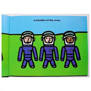 Ma Tahan Olla Astronaut, Mida Byron Barton Haridus-inglise Pilt Raamat Õppe-Kaardi Lugu Raamat Baby Kids Lastele Kingitusi