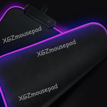 Mairuige Tüdrukud Edetabeli RGB Suur Mängude Valgustus Mouse Pad Led Laiendatud Mousepad Kummi Baasi Arvuti Klaviatuuri Pad Matt DIY