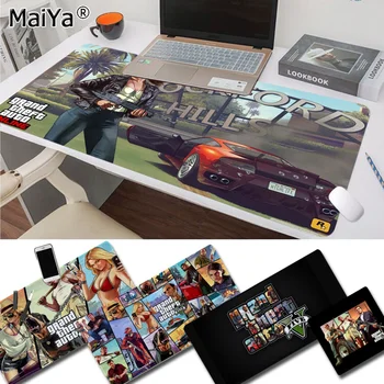 Maiya GTA V Grand Theft Auto Grand Theft Auto V MousePads Arvuti Sülearvuti Hiire Matt Large Mouse Pad Klaviatuurid Matt