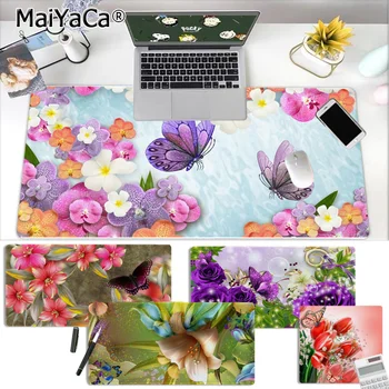 MaiYaCa Oma Matid ilus Lill Office Hiired Gamer Pehme Mouse Pad Tasuta Kohaletoimetamine Large Mouse Pad Klaviatuurid Matt