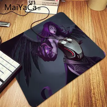 MaiYaCa Vaimu Pruut Morgana LOL Unikaalne Desktop Pad Mäng Mousepad Suur Gaming Mouse Pad Anti-slip Puldiga PC Arvuti laua mat