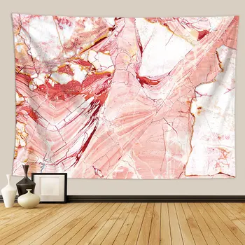 Marmor tekstuur seina vaip vaip, rippus seinal seinavaibad lilla roosa boho home decor dorm esipaneel elu põhjamaade teenetemärgi