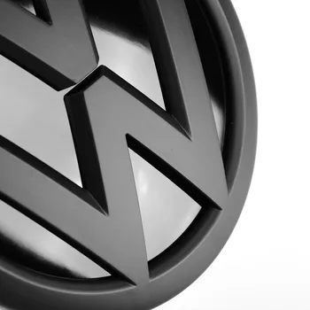 Matt Must 120mm Ees Grill Pääsme + 110mm Tagumine Pagasiruumi Kaas Embleem Logo VW Volkswagen Polo 2016