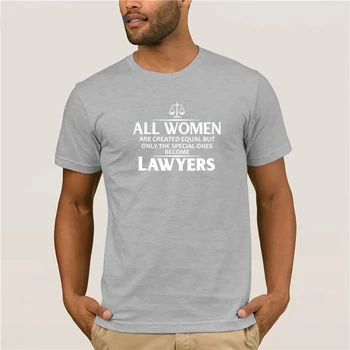 Meeste Prindi Juhuslik Puuvillane T-Särk Populaarne Kõik inimesed On Võrdsed, Ainult Spetsiaalse Need Saanud Advokaatide Särk