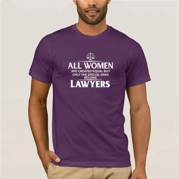 Meeste Prindi Juhuslik Puuvillane T-Särk Populaarne Kõik inimesed On Võrdsed, Ainult Spetsiaalse Need Saanud Advokaatide Särk
