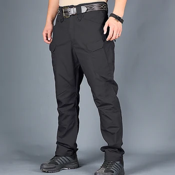 Meeste Värviga Kiire Kuiv Multi-Taskud Õues Taktikaline Cargo Püksid Püksid