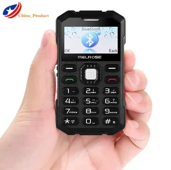 Melrose S2 Mini Põrutuskindel vene klaviatuur Ühe sim-kaardi Tasku õpilane mobiiltelefoni Tugi Kaamera, Bluetooth, MP3