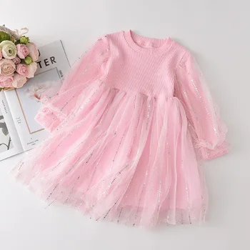 Menoea Printsess Tüdrukute Pool Kleit 2020. Aasta Uus Sügis Stiil Kids Armas Kleit Baby Girl Silmkoelised Sünnipäevad Vestidos Armas Riided