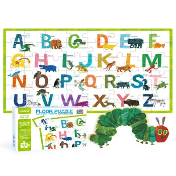 Mideer Caterpillar Laste Haridus Puzzle Mänguasi Beebi Varajase Hariduse 48P Korrus Puzzle Laste Kasvu Kingitus