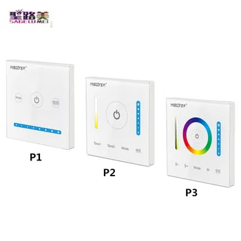 Milight P1 P2 P3 Seinale Paigaldatud puutepaneeli Kontroller,Milight Smart LED Touch Panel Töötleja RGB RGBW RGB+CCT/üks Värv