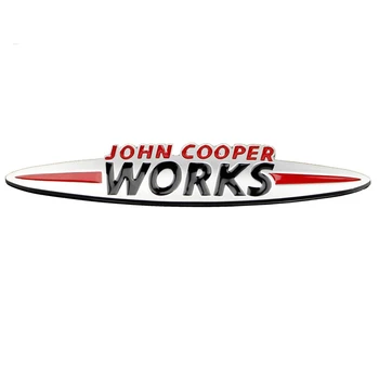 MINI JCW John TÖÖTAB Kleebis Embleemi Decor Mini Cooper Üks Kaasmaalane R50, R52 F55 F56 R55 R56 R60 F60 Auto Tarvikud