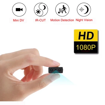 Mini Kaamera Full HD 1080P Mini Videokaamera Öise Nägemise Kaamera Micro Motion Detection Video Diktofon DV Versioon SD-Kaardi sq11
