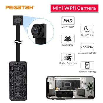 Mini kaamera, wifi, videosalvesti full hd 1080p HD Traadita kaamera micro-kaamera sensor öise nägemise valvekaamerad wifi