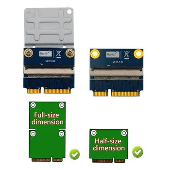 Mini PCI-E BCM94360CD Võrgu Kaardi Adapter Paindlik Extender pikendusjuhe Mac OS Hackintosh