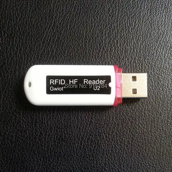 MIni USB RFID 13.56 MHZ IC-kaardi lugeja Kontaktivaba Lähedus Smart Kaardi NFC-Lugeja toetab Windows/ android+2tk Proovi NFC kaartide