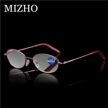 MIZHO Anti Sinine Valgus Prillid Daamid Kiired, Toonitud Klaasid Arvuti Lugemise Prillid Naiste Vintage UV Protector Metallist Prillid