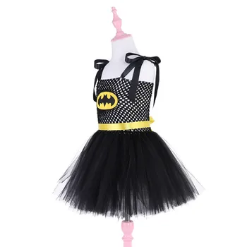 Moeble Halloween Kleidid Tüdruk Tutu Kleit Batman Mask Beebi Jõulud Superkangelane Cosplay Kostüüm Tüdruk Kleidid