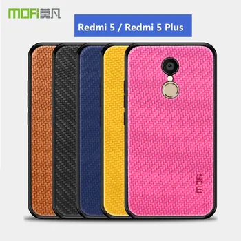 MOFi Telefon Juhtudel Xiaomi Redmi 5 Pluss Juhul tagakaas PC +TPU + Riie puhul Xiaomi Redmi5 Pluss Kaas Funda