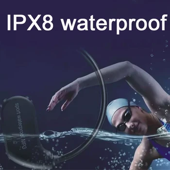Mood Väljas ipx8-ga-Veekindel Sukeldumine Töötab ujumine Kõrvaklapid MP3 Player 4GB Mälu Tolmukindel HiFi Muusika Kõrvaklapid