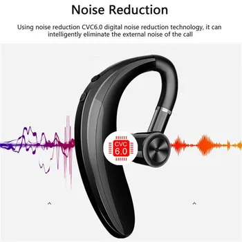 MPCQC 2020. aasta Uus Juhtmeta Bluetooth-Kõrvaklapp Äri-Kõrvaklapid koos Mic-Vabad kõne Kõrva-konks Kõrvaklapid, iPhone ja Android ja IOS