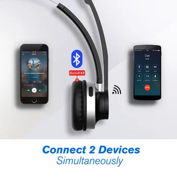 Mpow UUS Bluetooth Kõrvaklapid Kristallselge Juhtmeta Kõrvaklapid Koos Dual Müra Tühistamine Mikrofonid kõnekeskuse&Aednik