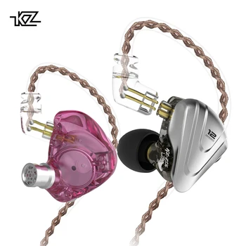 MS ZSX Terminator Metallist Kõrvaklapid 5BA+1DD Hübriid HIFI In-ear Bass Earbuds Spordi -, Metalli-Ear Monitor Müra Tühistamises Kõrvaklapid