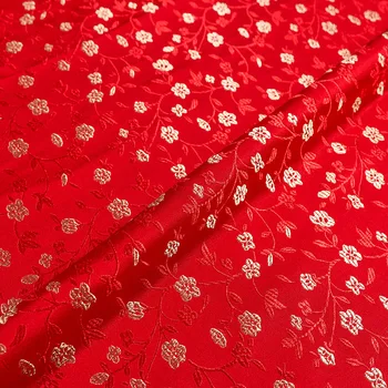 Muster disainer riide õmblus cheongsam ja kimono brocade jacquard imitatsioon siidist riie