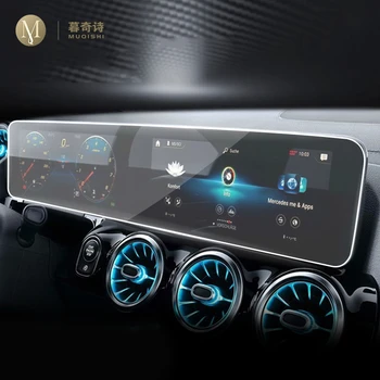 Mõeldud Mercedes Benz GLB 180 200 2020. aasta Auto GPS navigatsiooni kaitsekile LCD ekraan TPÜ filmi Screen protector Anti-scratch Interjöör