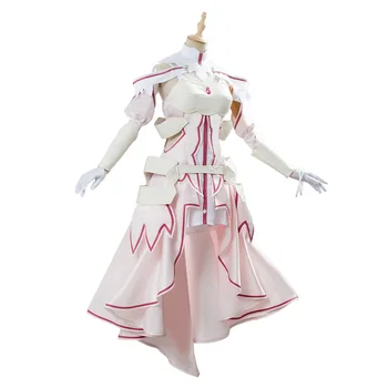 Mõõk Art Online-Cosplay Kostüüm SAO Alicization Yuuki Asuna Kostüüm Halloween Karnevali Kostüümid Kleit Riided