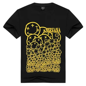 Naised/Mehed Suvel Nirvana T-särk Tops Tees naine lahtine o-kaeluse jaoks Nirvana T-särgid, lühikesed varrukad Mood Tshirts Pluss Suurus 3XL