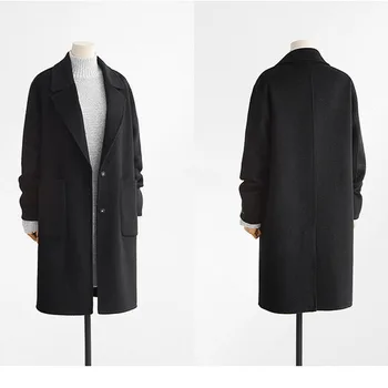 Naiste Jakid Sügis Kevad Naiste Mantlid Vintage Pluss Suurus 5XL Outwears Windbreaker Naiste Pikk Jope Mood Tahke Mantel LL091